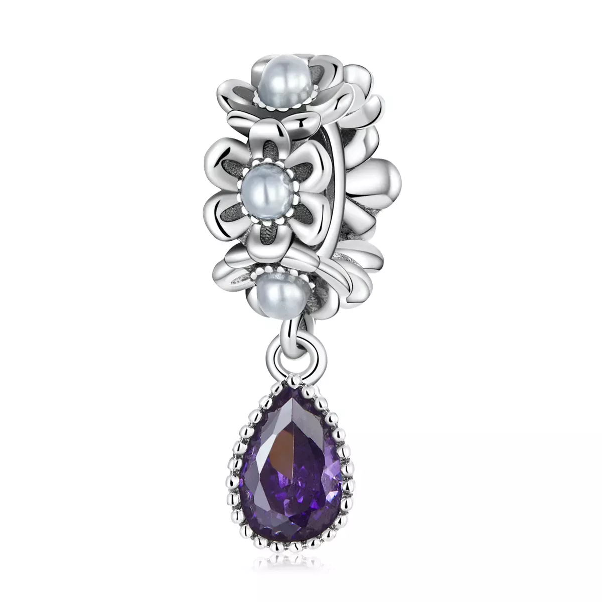 Pandora Style Classical Water Drop Dangle - SCC2180