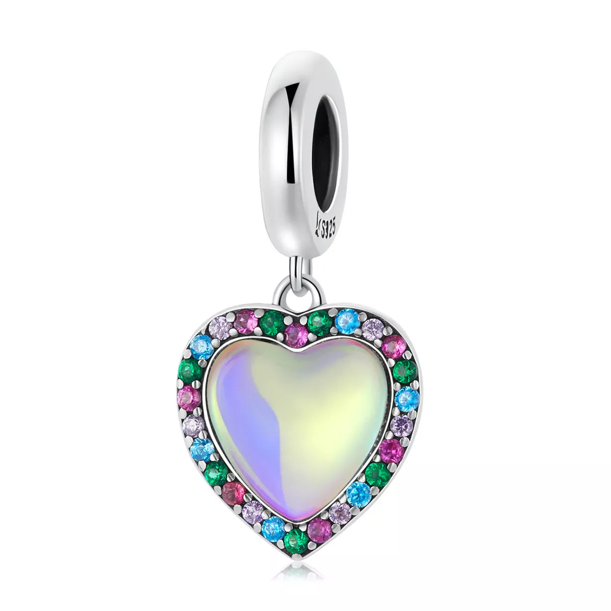 Pandora Style Colorful Love Dangle - SCC2166