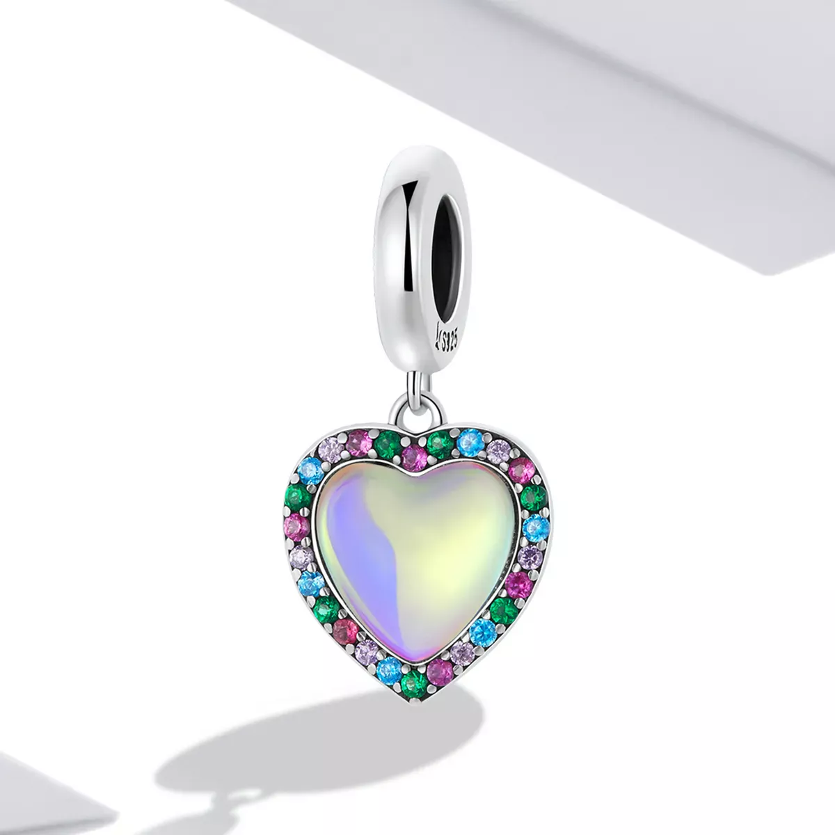 Pandora Style Colorful Love Dangle - SCC2166