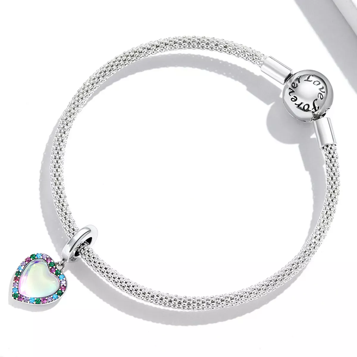 Pandora Style Colorful Love Dangle - SCC2166