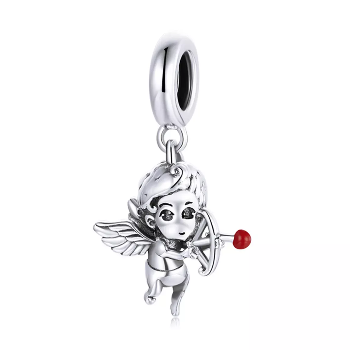 Pandora Style Cupid Dangle - SCC1898 Pandora Style Cupid Dangle - SCC1898