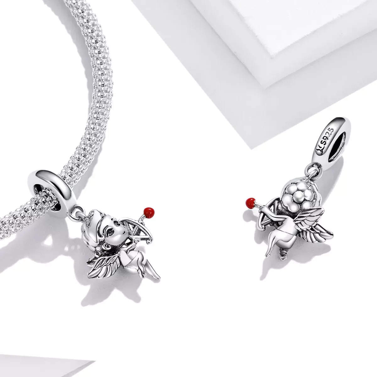 Pandora Style Cupid Dangle - SCC1898