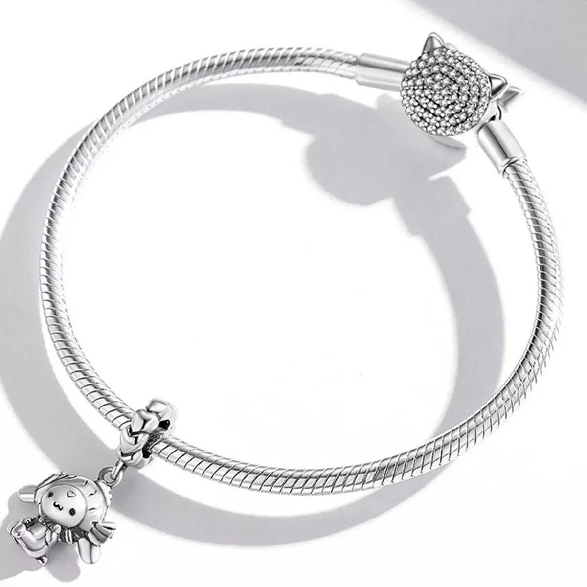 Pandora Style Cute Dog Dangle - SCC2046