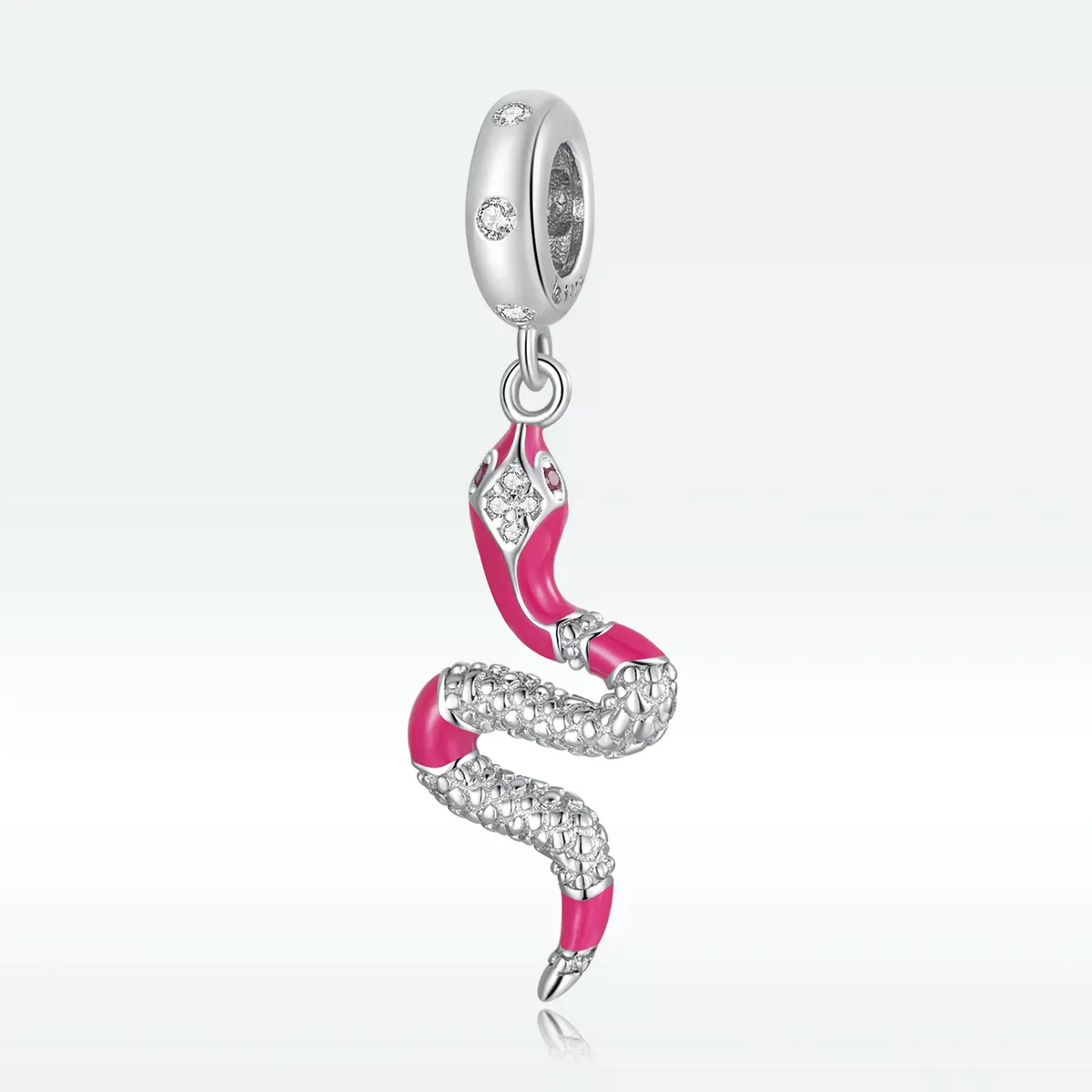 Pandora Style Delicate Spirit Serpent Dangle - BSC577
