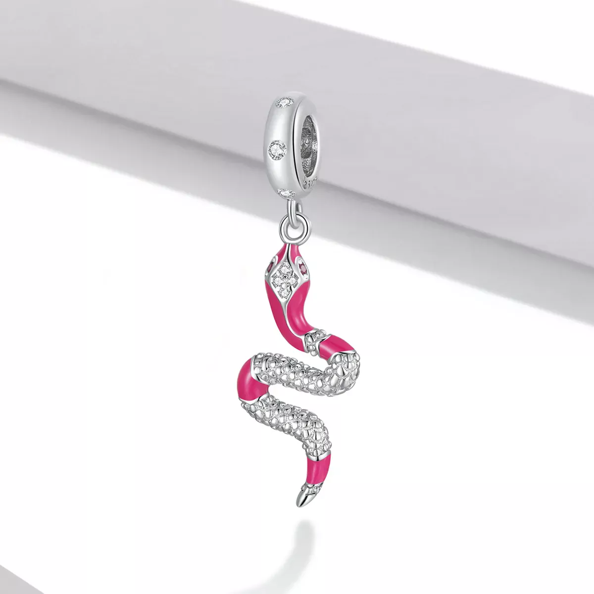 Pandora Style Delicate Spirit Serpent Dangle - BSC577