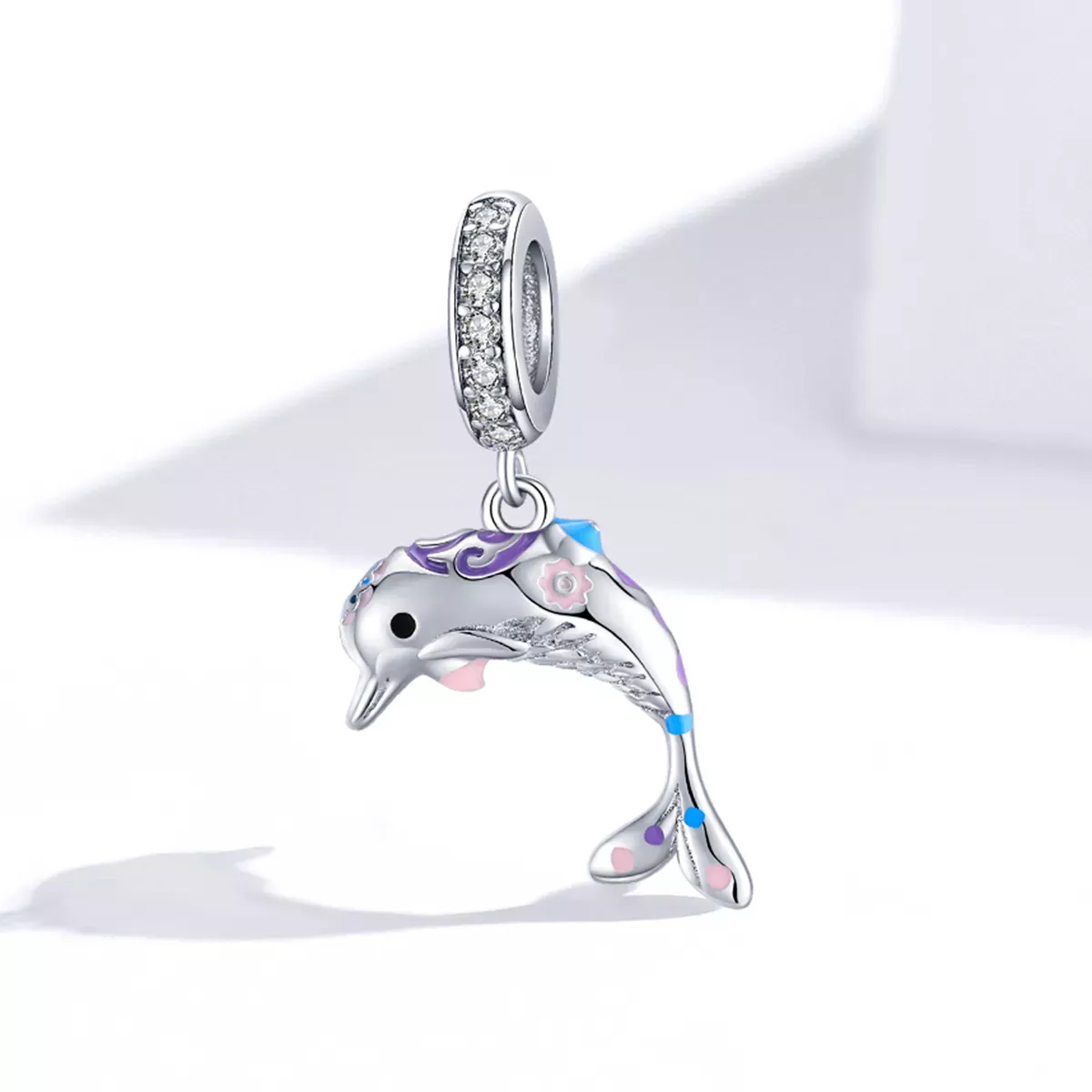 Pandora Style Dolphin Dangle - BSC159