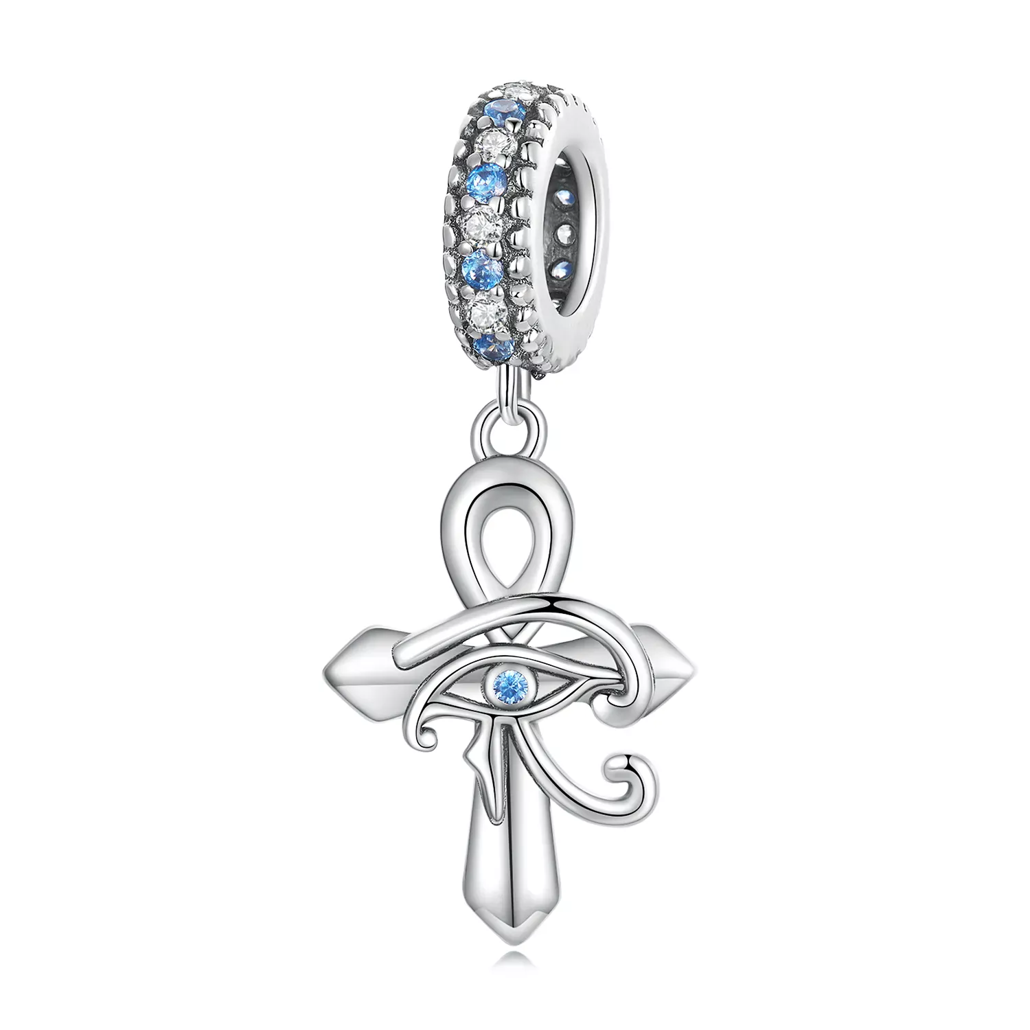 Pandora Style Eye of Horus On The Cross Dangle - SCC2371