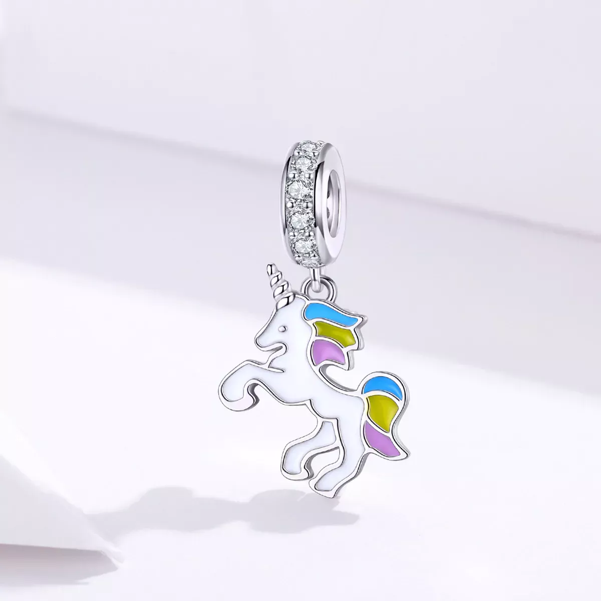 Pandora Style Fantasy Unicorn Dangle - BSC075