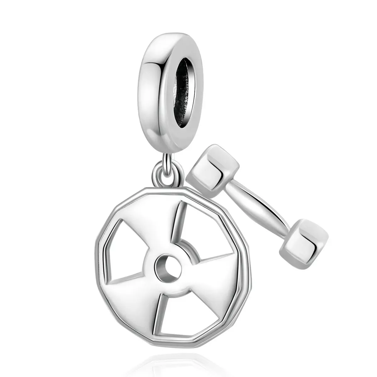 Pandora Style Fitness Equipment Dangle - SCC2053 Pandora Style Fitness Equipment Dangle - SCC2053