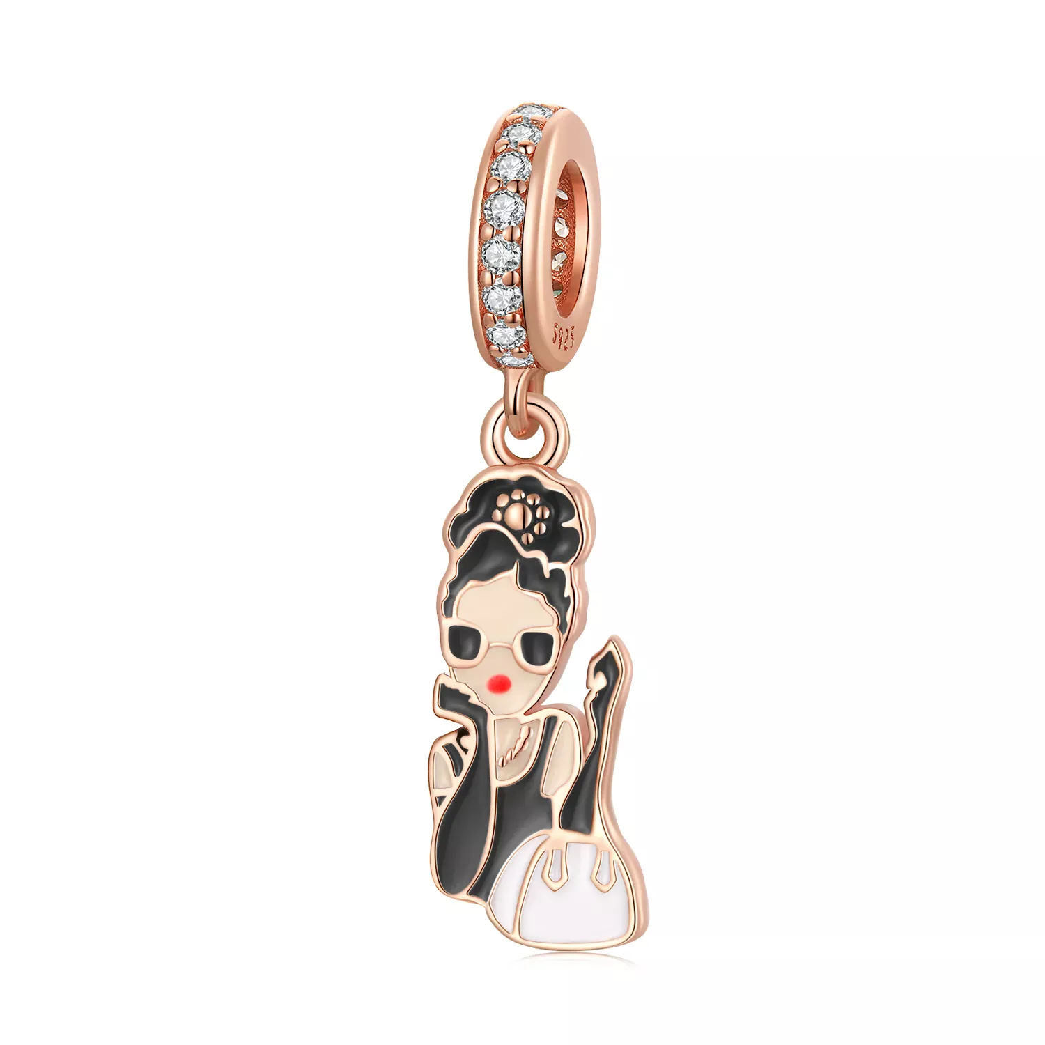 Pandora Style Goddess Hepburn Dangle - BSC641 Pandora Style Goddess Hepburn Dangle - BSC641