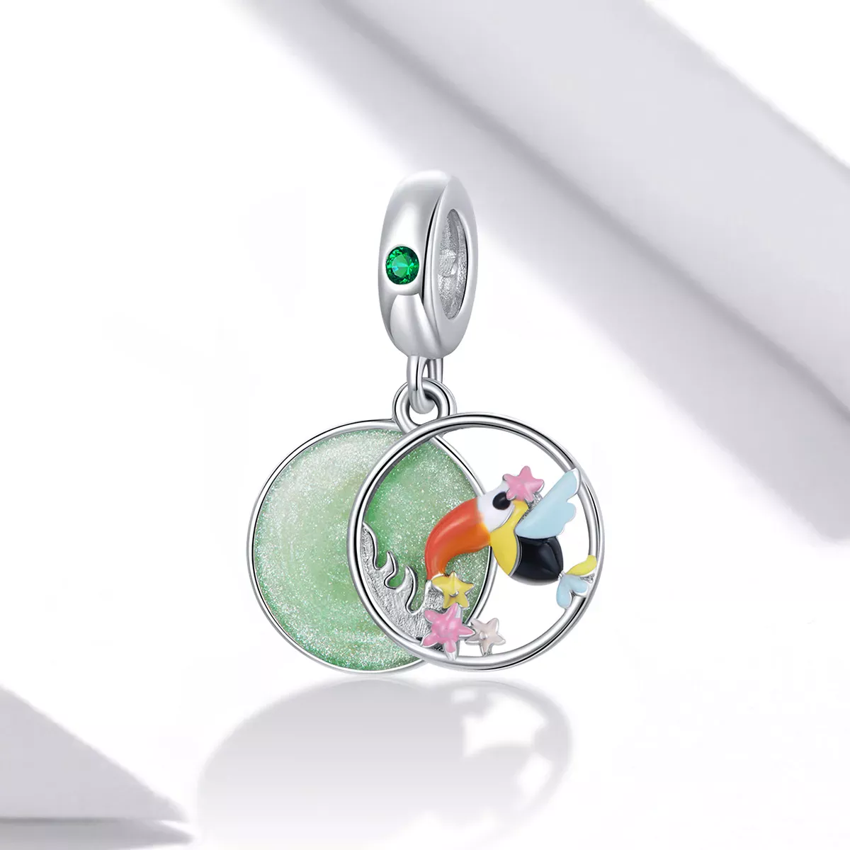 Pandora Style Happy Toucan Dangle - BSC449