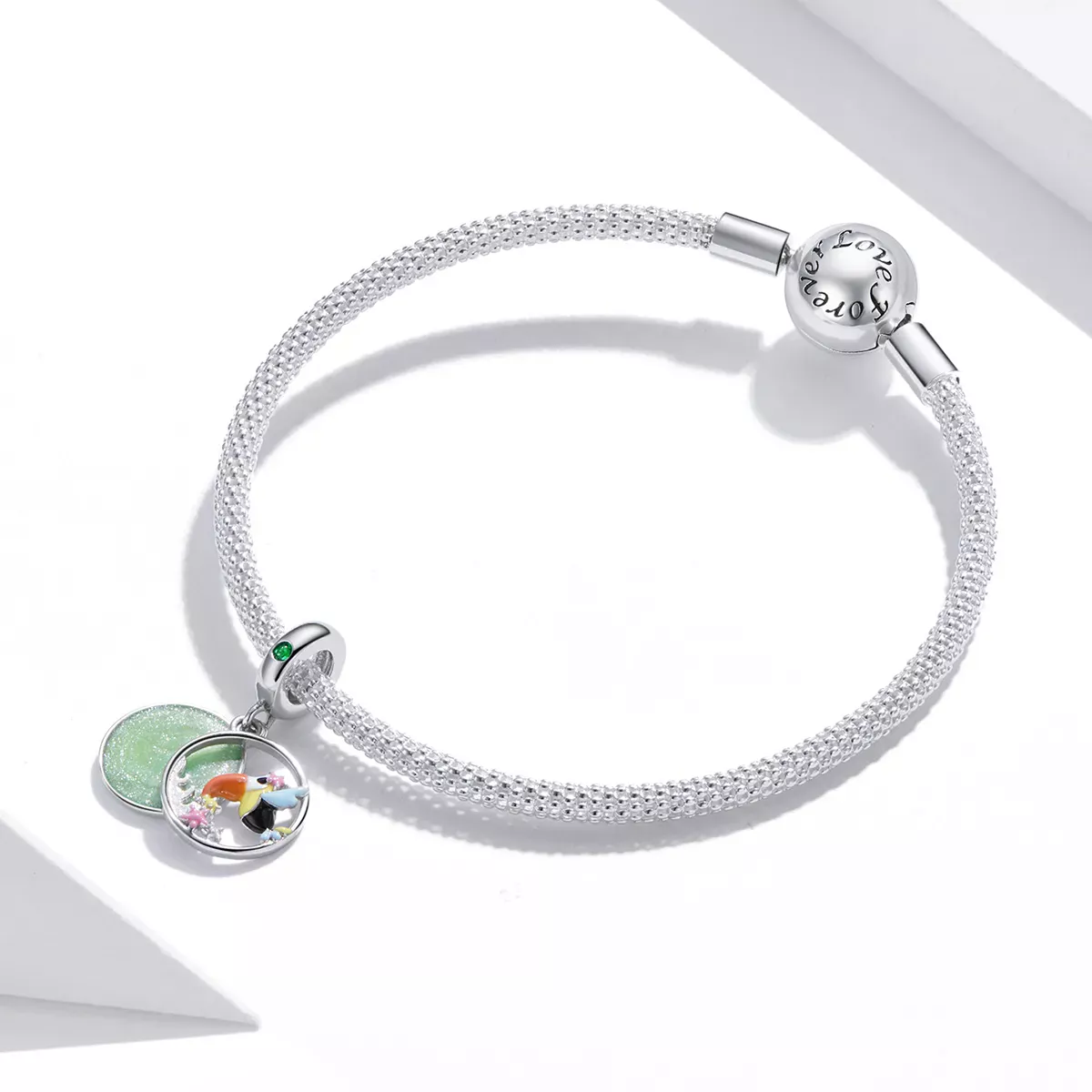 Pandora Style Happy Toucan Dangle - BSC449