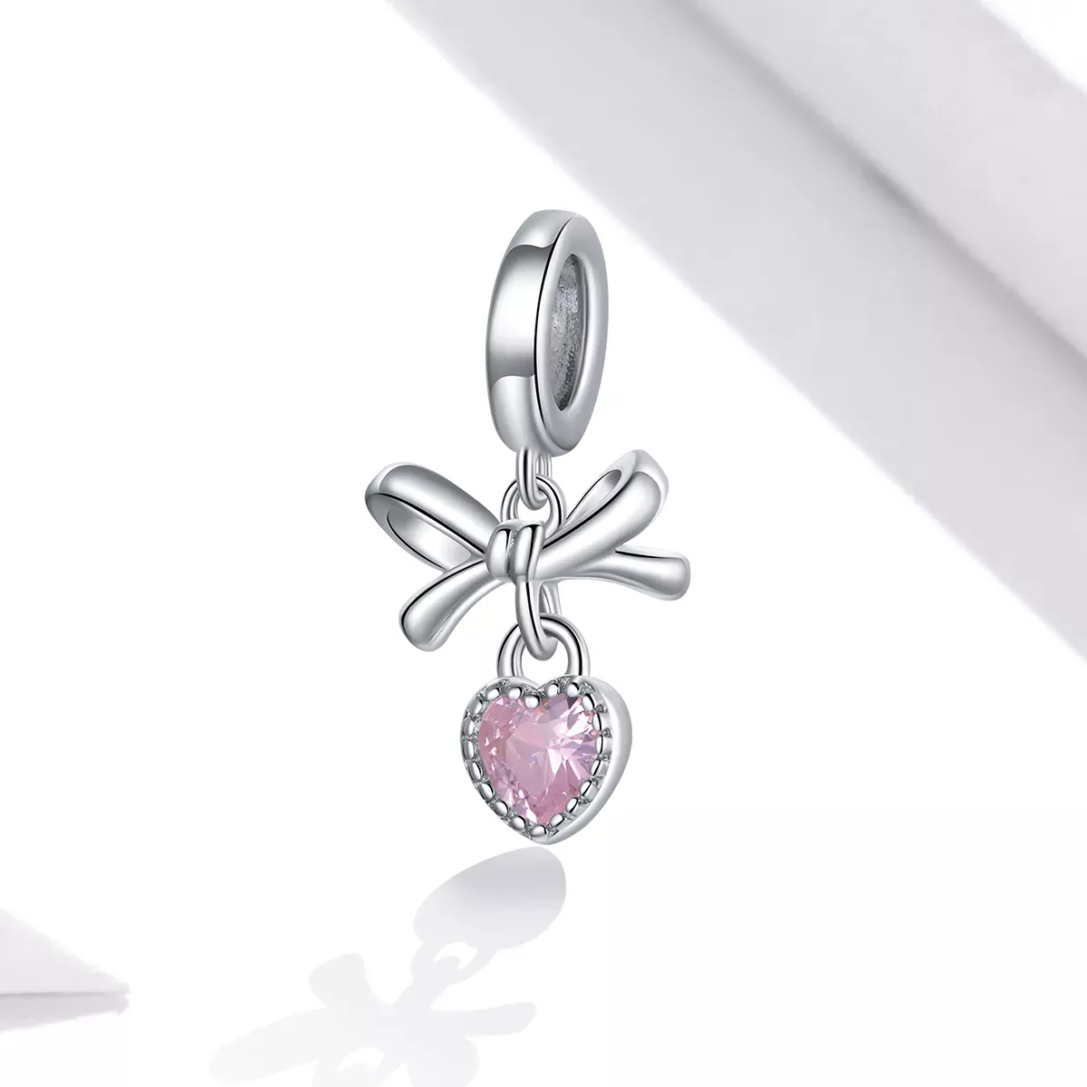 Pandora Style Love Bow Dangle - BSX001-L