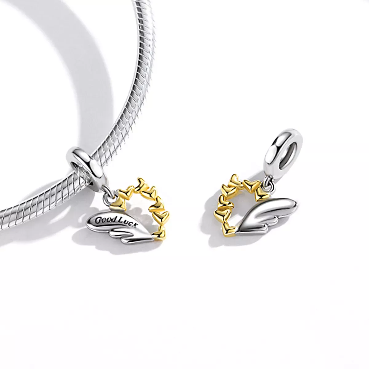 Pandora Style Lucky Wings Dangle - BSC504