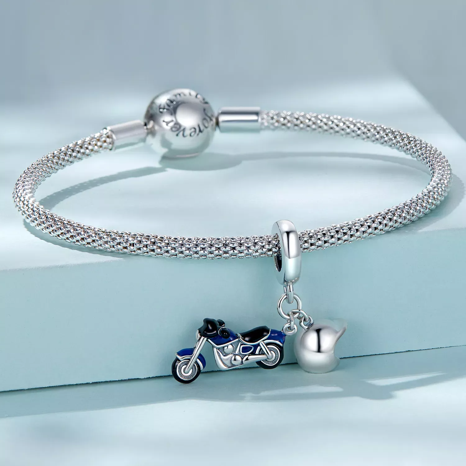 Pandora Style Motorcycle Dangle - SCC2364