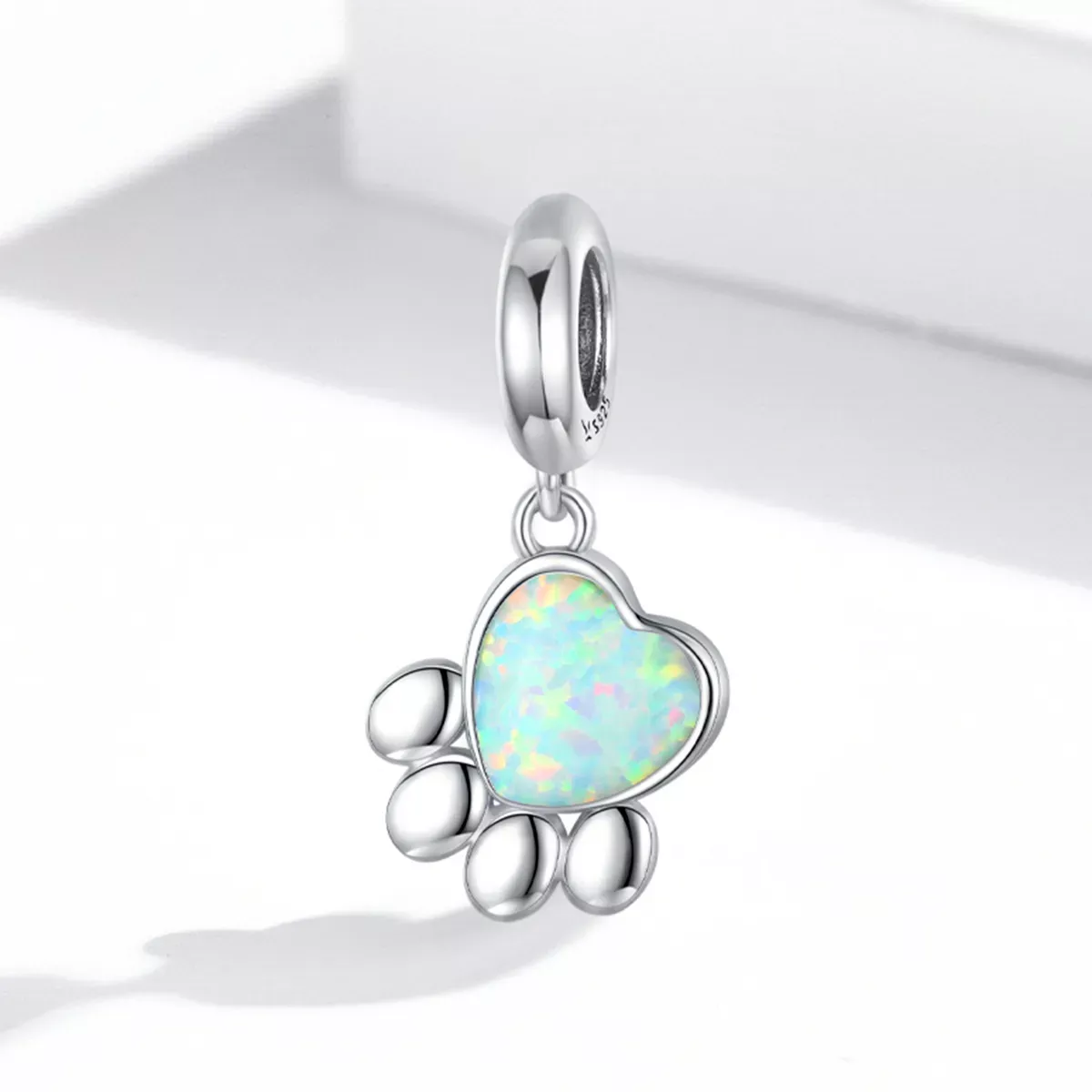 Pandora Style Opal Claws Dangle - SCC2102