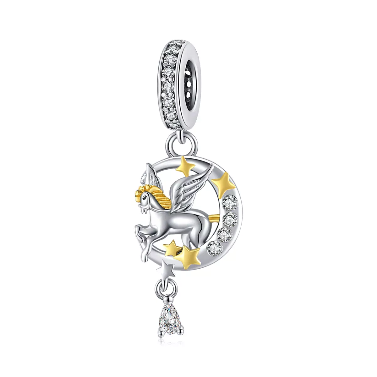 Pandora Style Pegasus Dangle - SCC1736