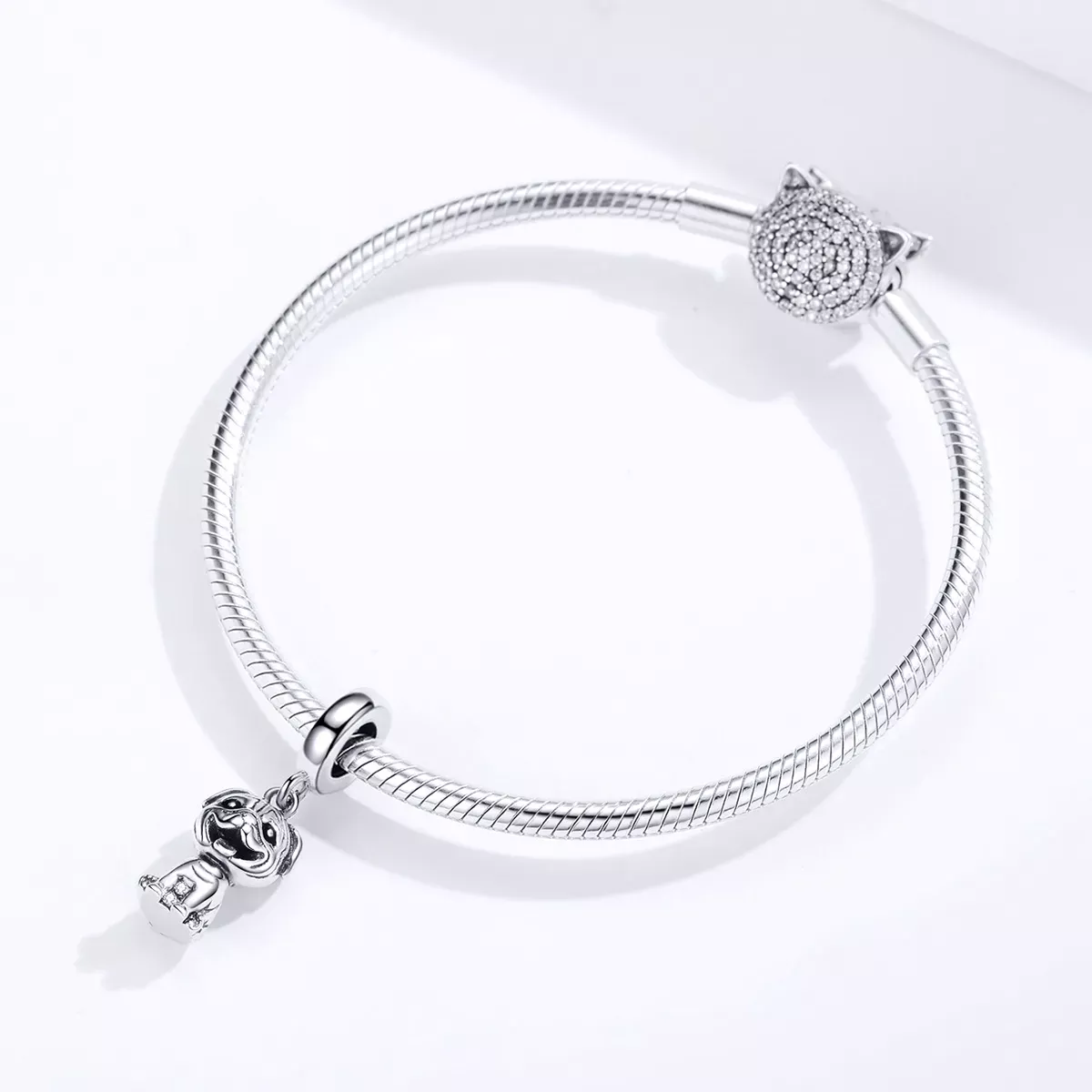 Pandora Style Pug Dangle - SCC1320