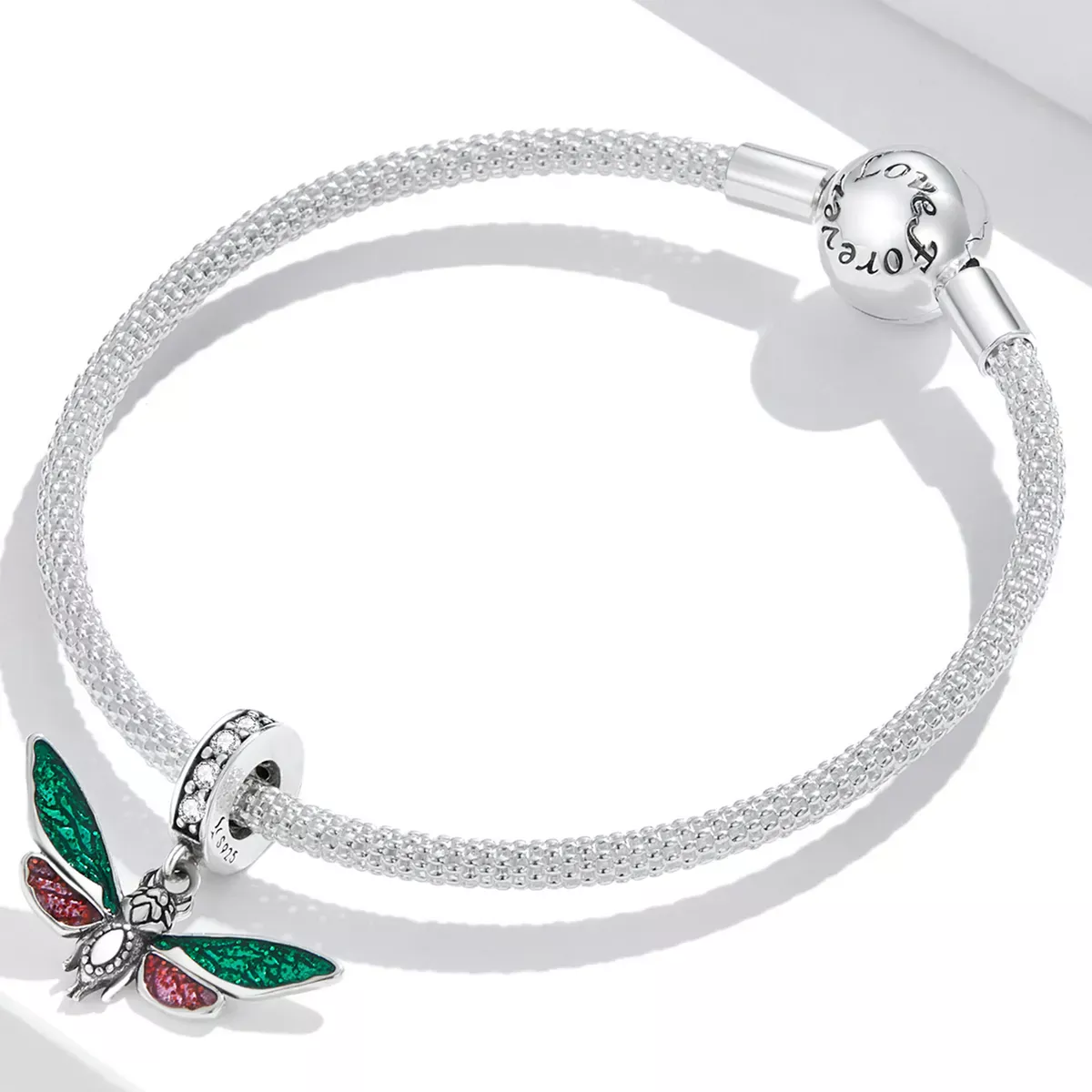 Pandora Style Retro Moth Dangle - SCC2034