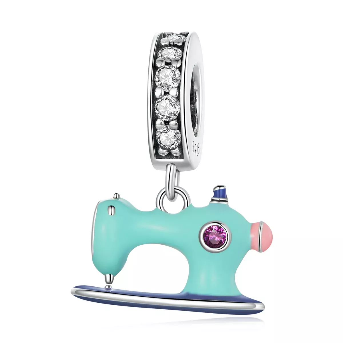 Pandora Style Sewing Machine Dangle - SCC2224 Pandora Style Sewing Machine Dangle - SCC2224