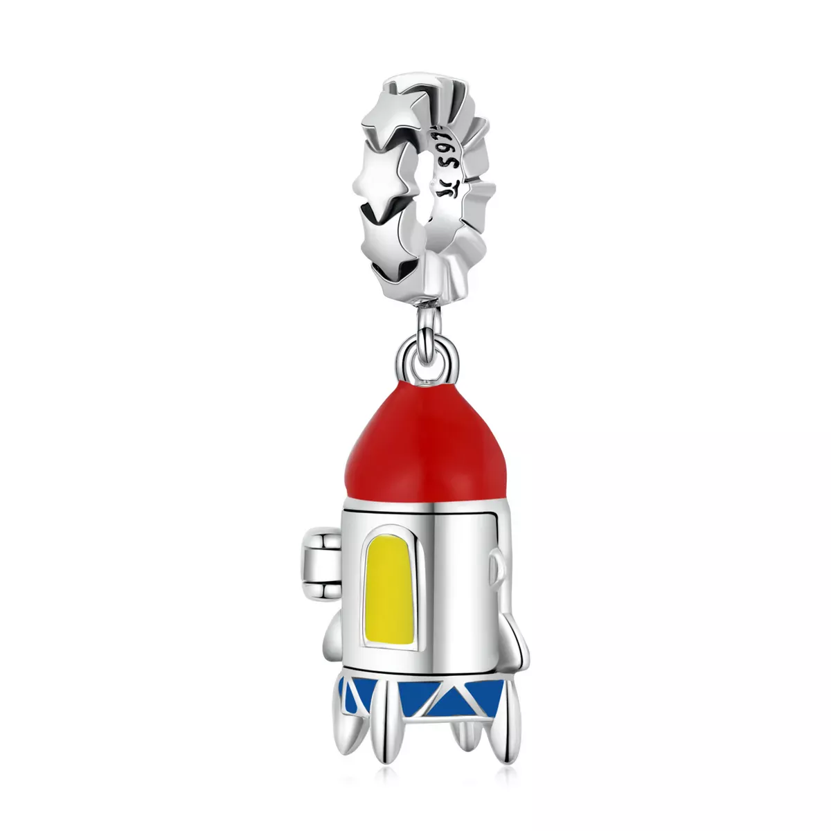 Pandora Style Small Rocket Dangle - SCC2058