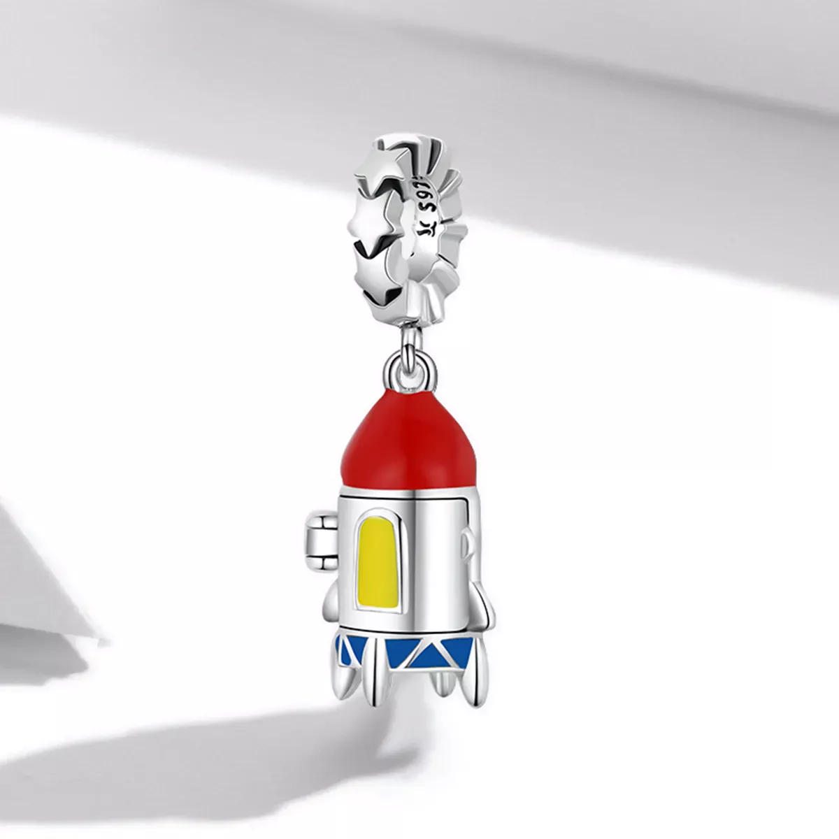 Pandora Style Small Rocket Dangle - SCC2058