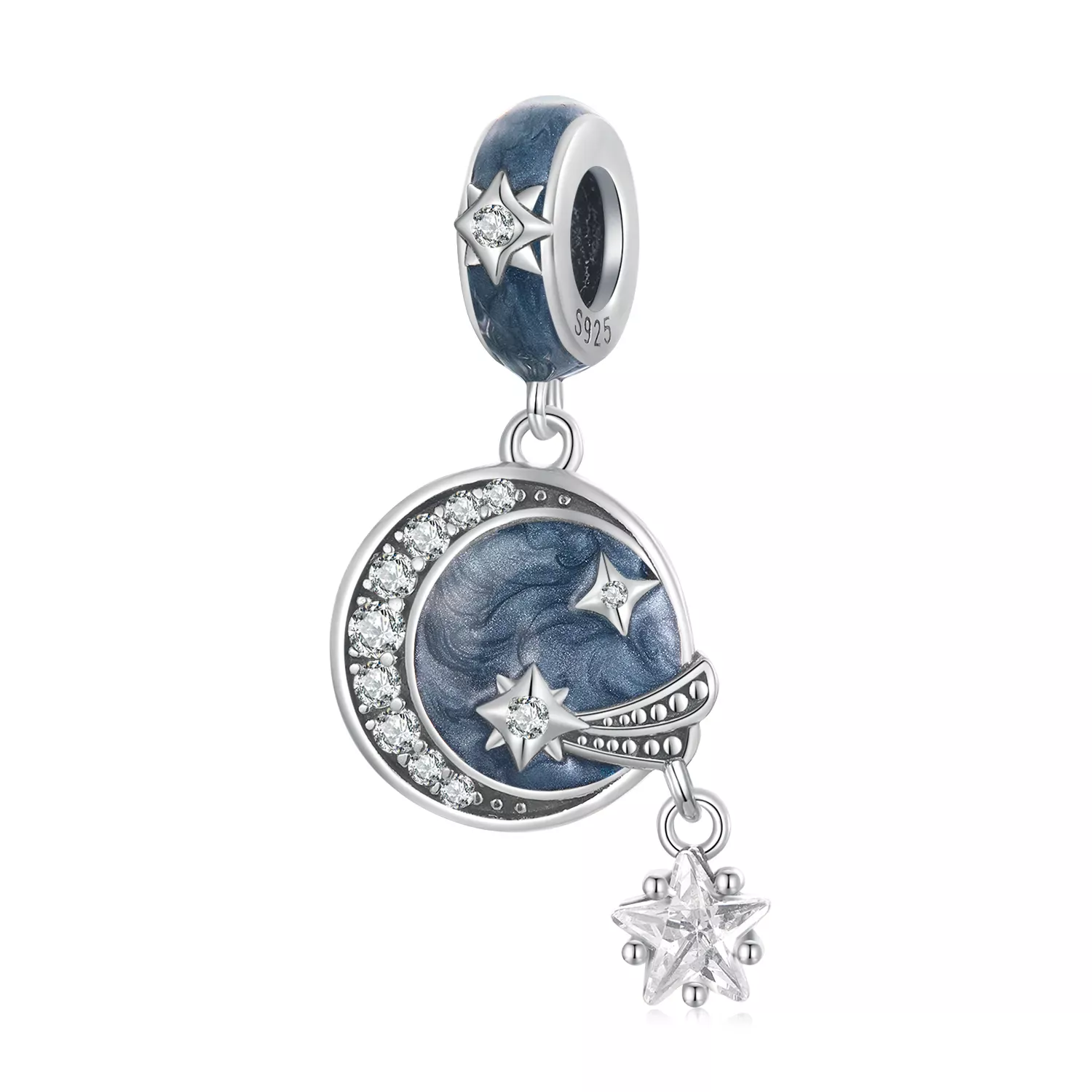 Pandora Style Star Galaxy Dangle - SCC2369