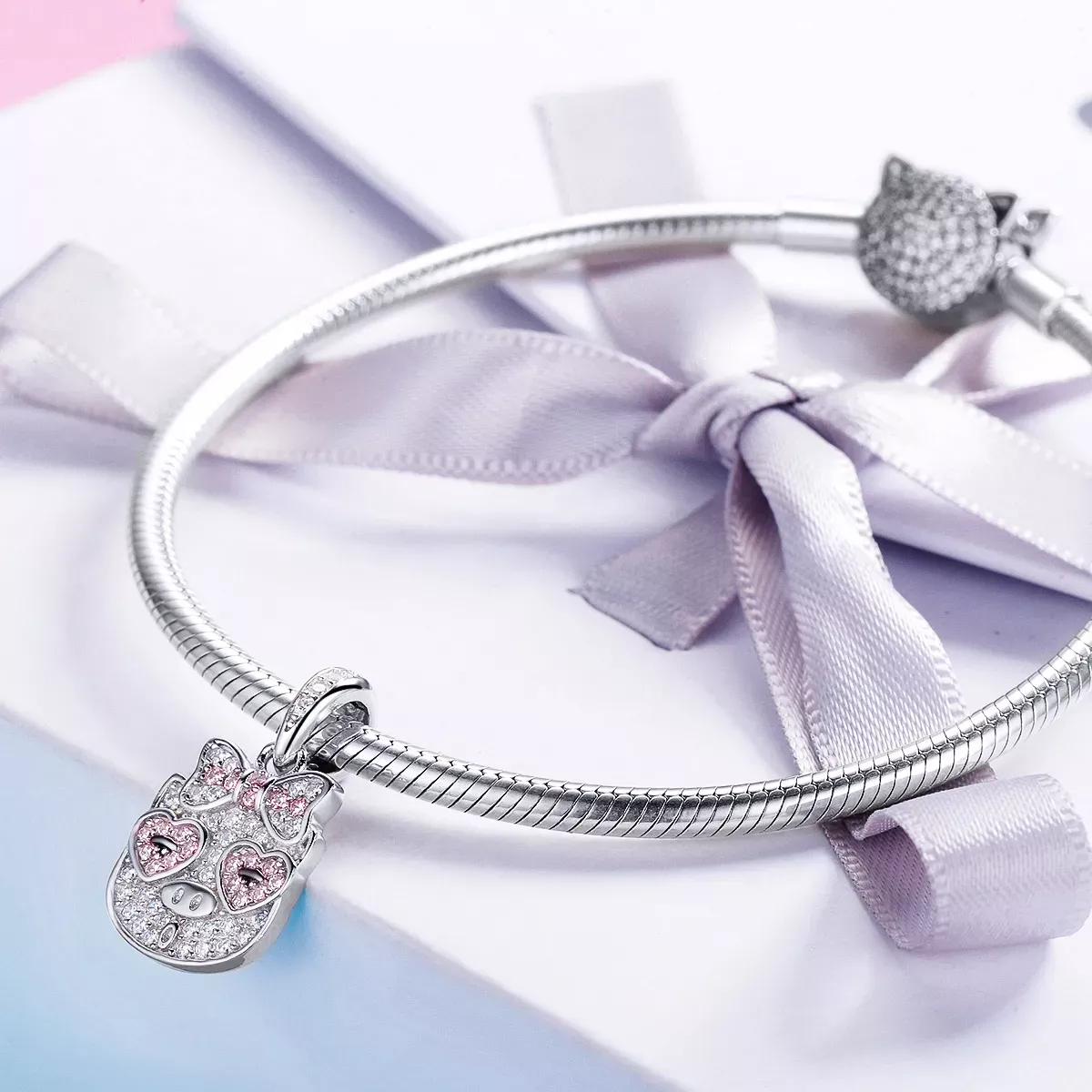 Pandora Style Sugar Pig Dangle - BSC071
