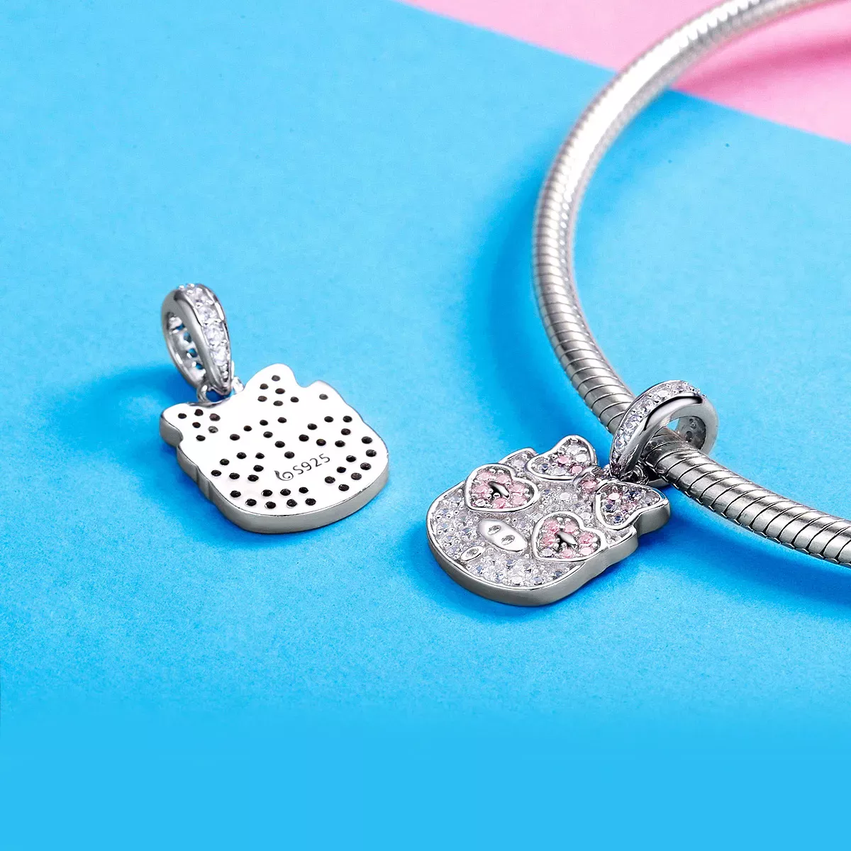 Pandora Style Sugar Pig Dangle - BSC071
