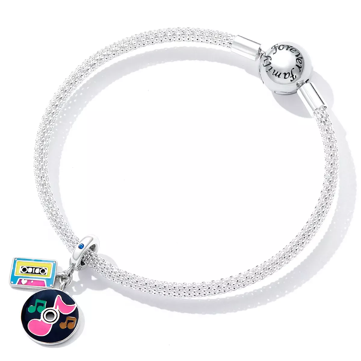 Pandora Style Tape and Record Dangle - SCC2219