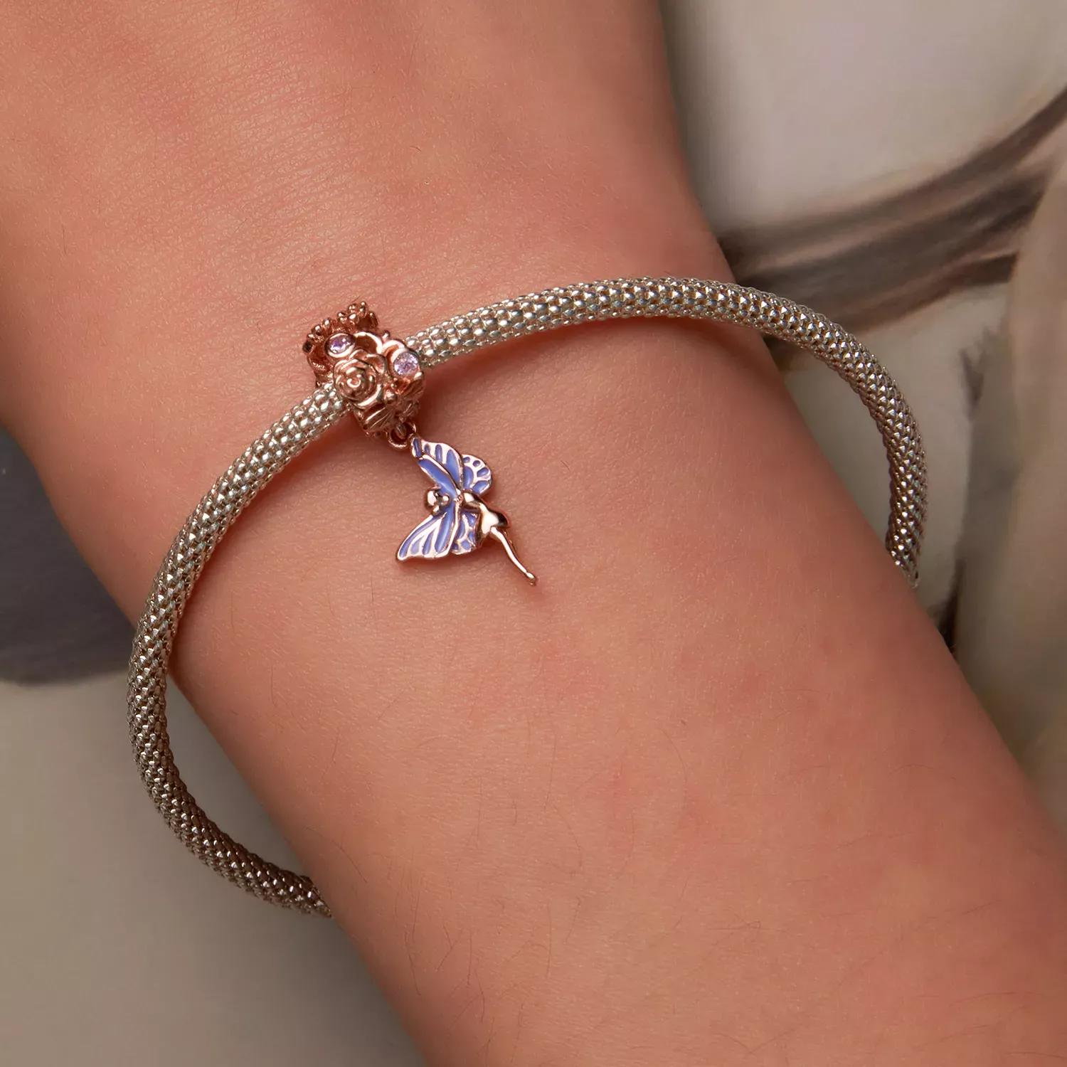 Pandora Style Wishing Fairy Dangle - SCC2297