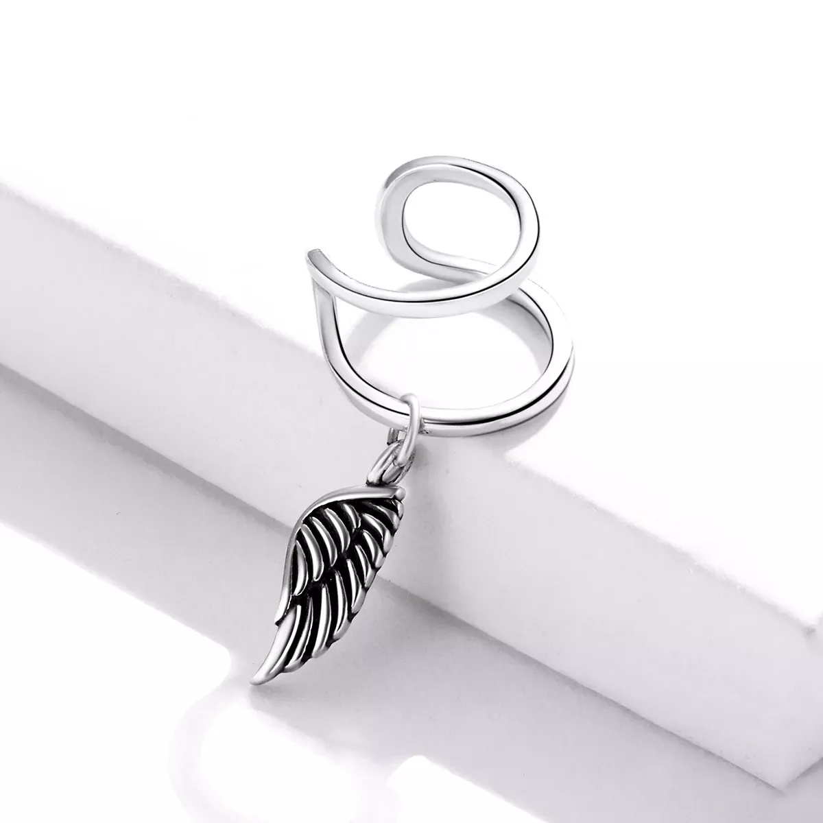 Pandora Style Angel Wings Ear clip - SCE1200