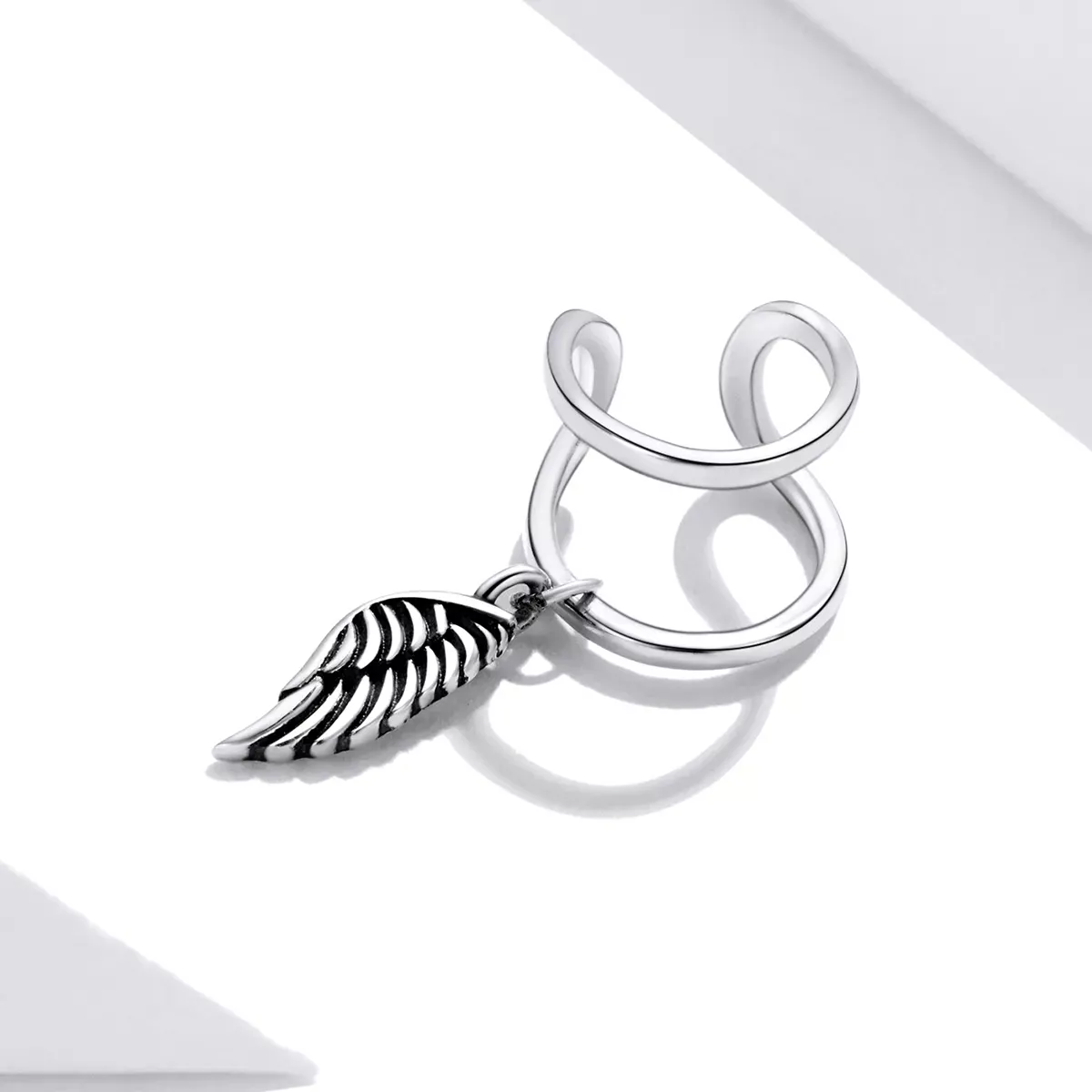 Pandora Style Angel Wings Ear clip - SCE1200