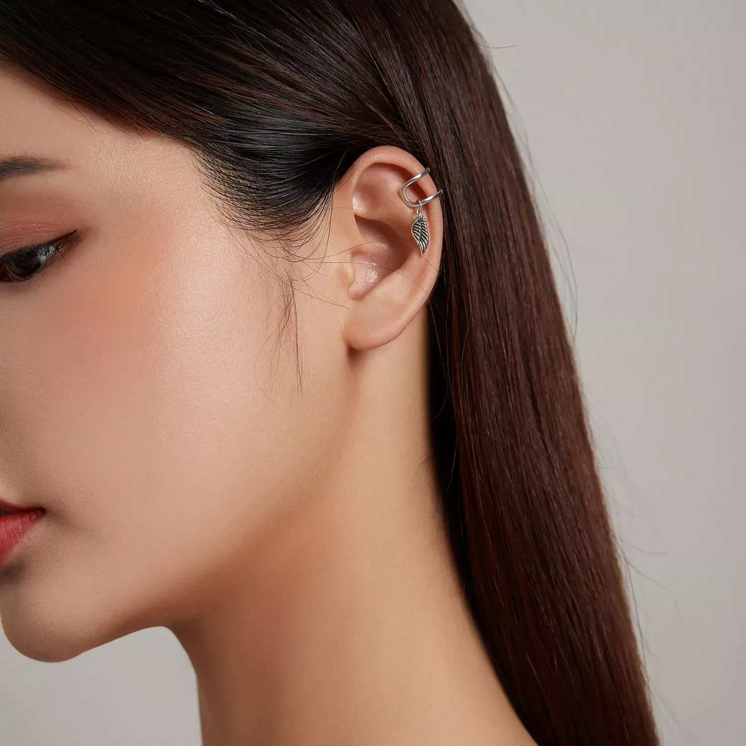Pandora Style Angel Wings Ear clip - SCE1200