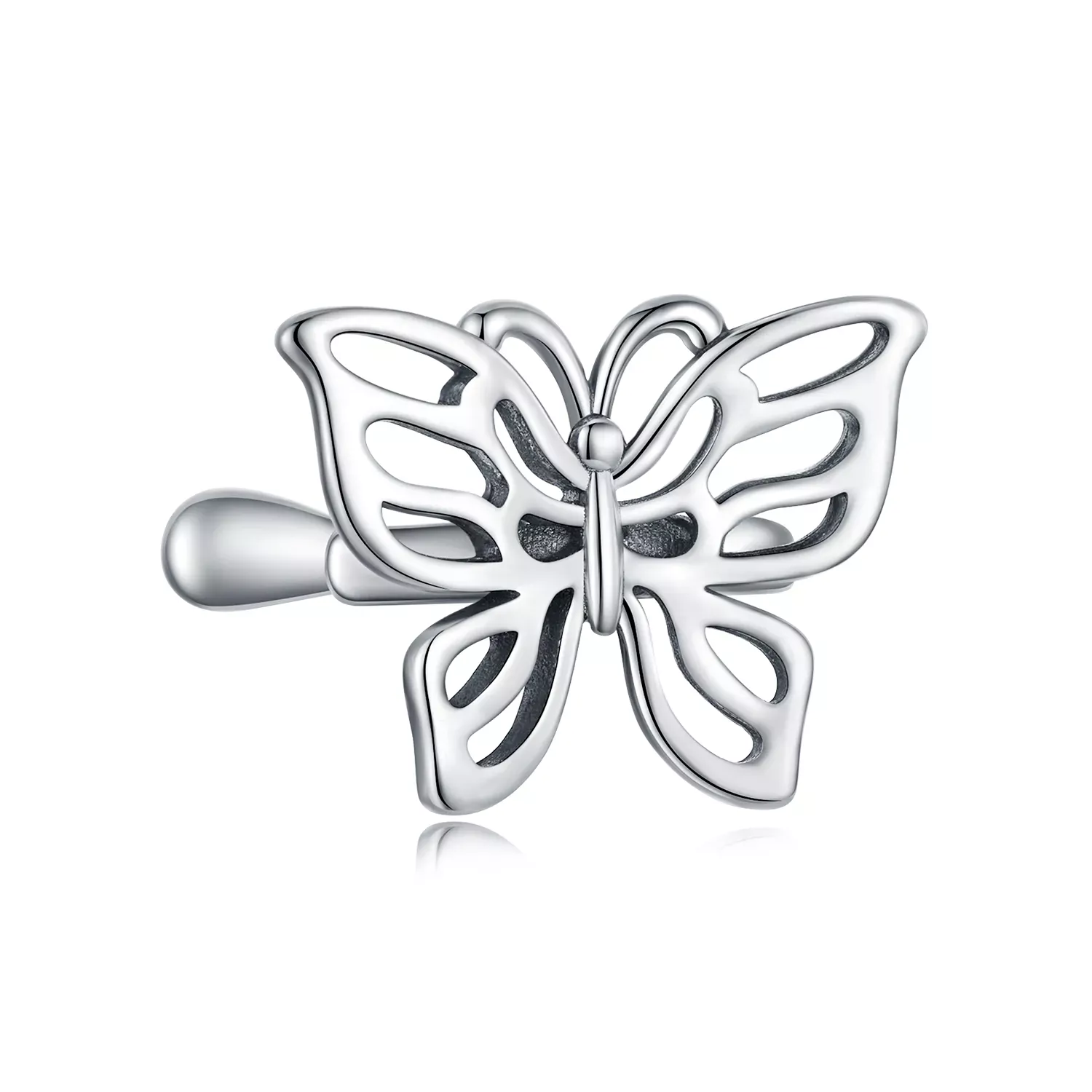 Pandora Style Butterfly Ear clip - SCE1506