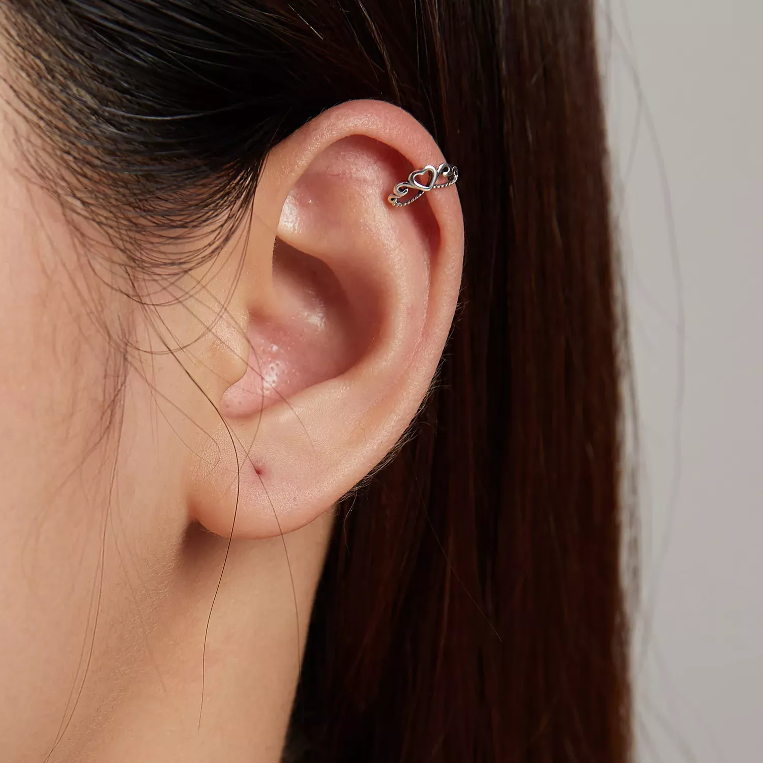 Pandora Style Vintage Crown Ear clip - SCE1201