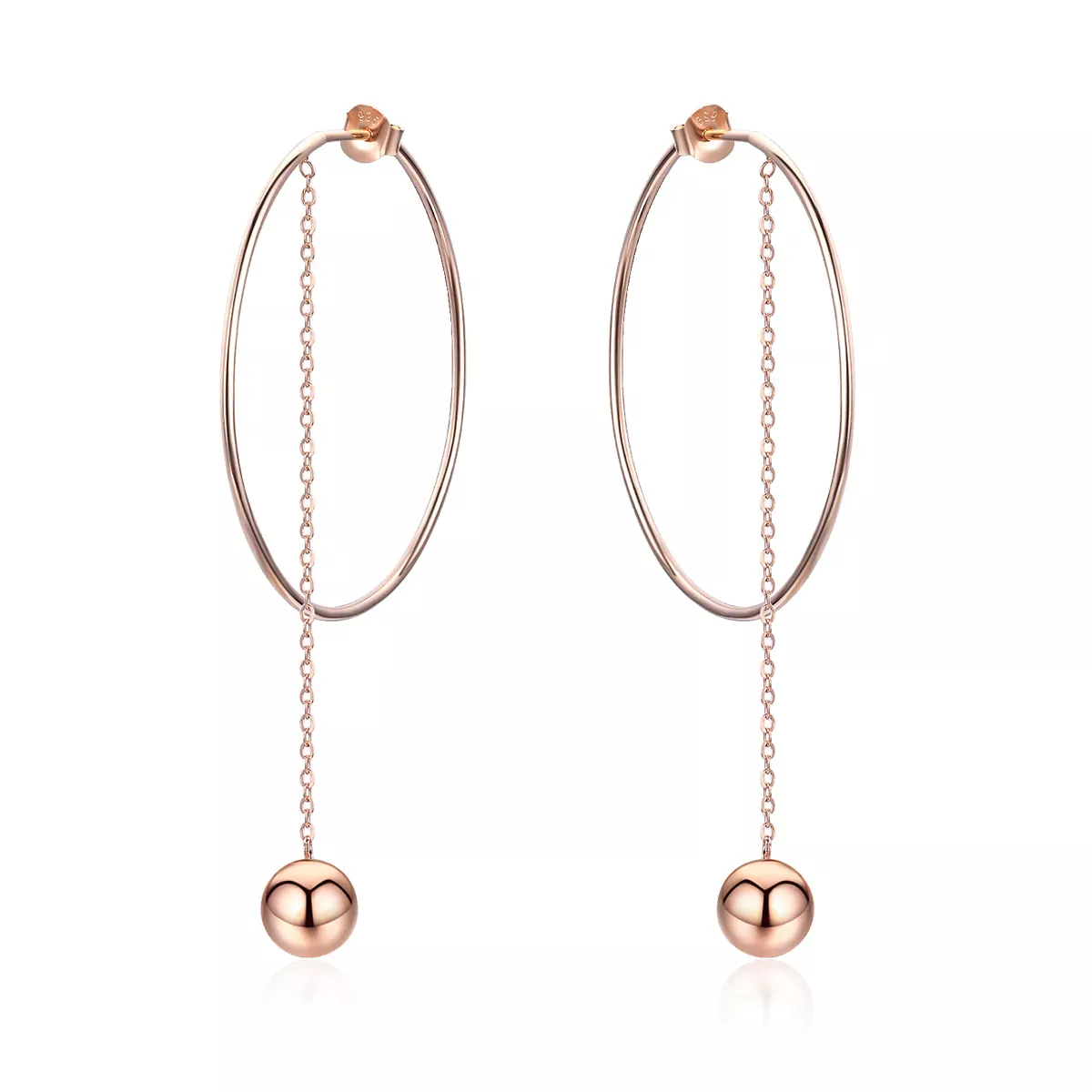 Pandora Style Pokeball Hanging Earrings - SCE569 Pandora Style Pokeball Hanging Earrings - SCE569