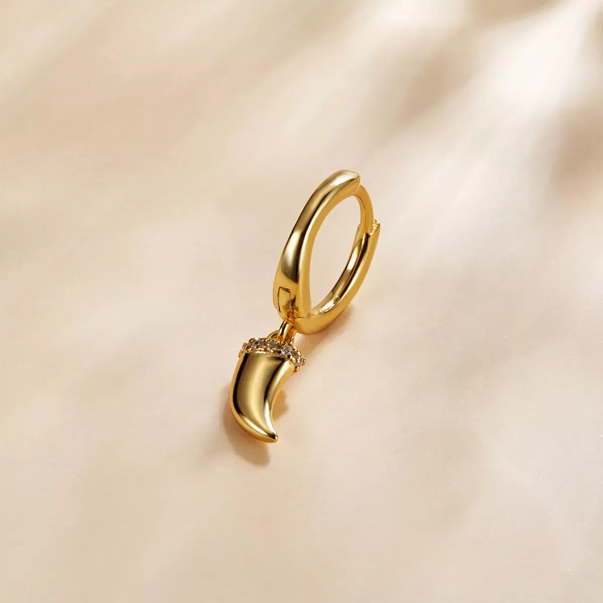 Pandora Style Mysterious Spain - Spike Hoop Earrings - SCE1144