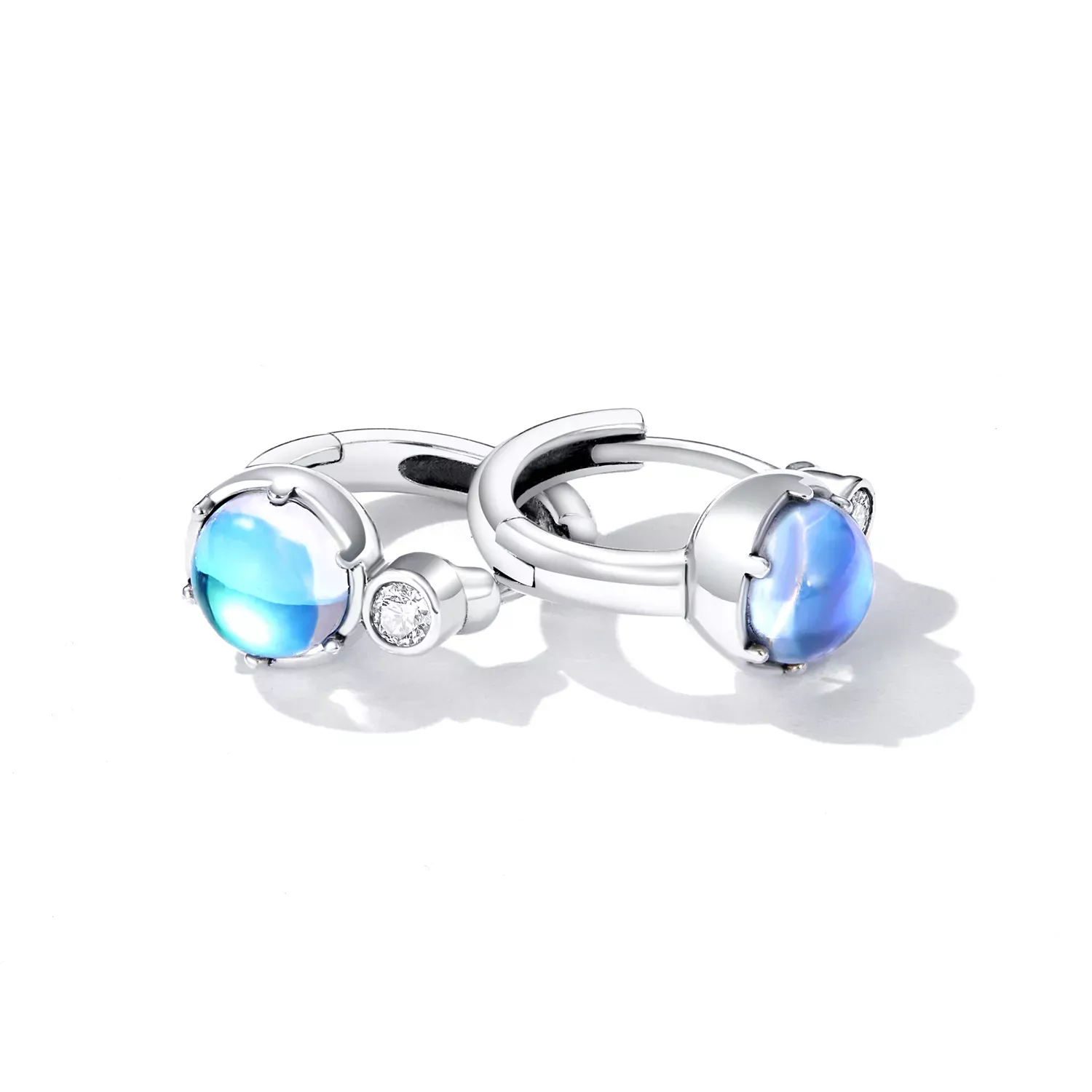 Pandora Style Simple Symphony Hoop Earrings - SCE1411