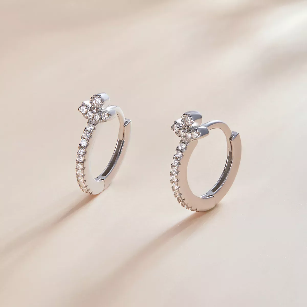Pandora Style Urban Fashion Hoop Earrings - SCE1186-A