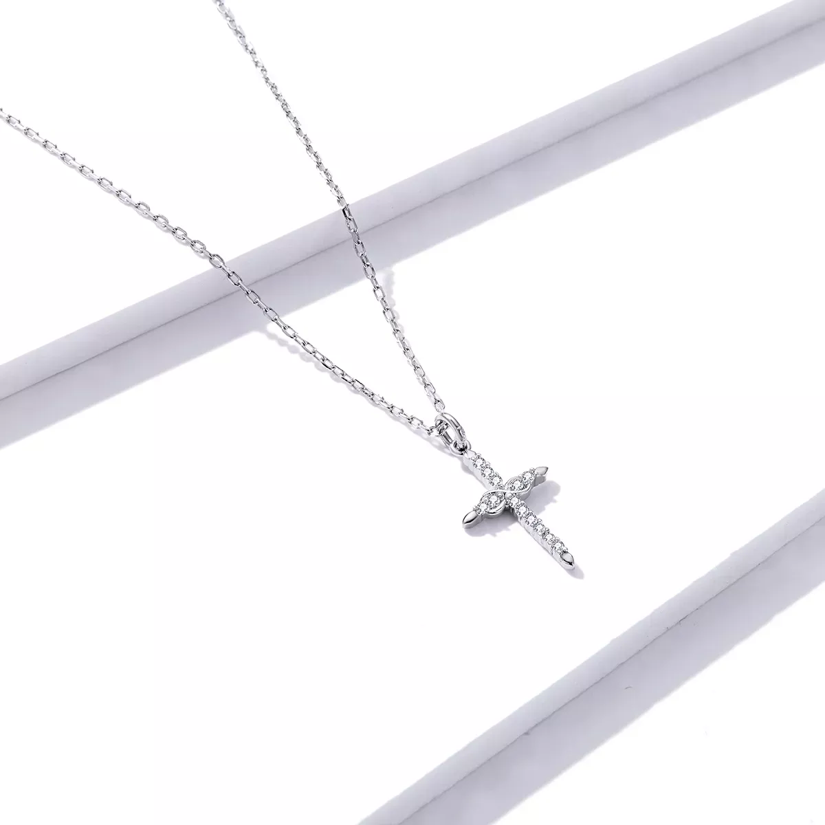 Pandora Style Cross of Love Necklace - BSN184