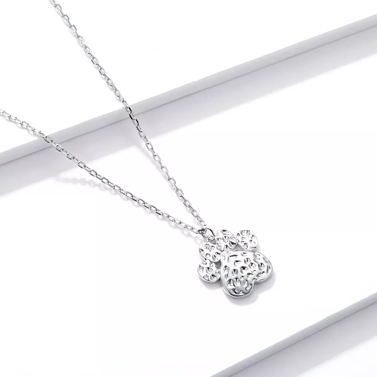 Pandora Style Cute Dog Paw Necklace - BSN204