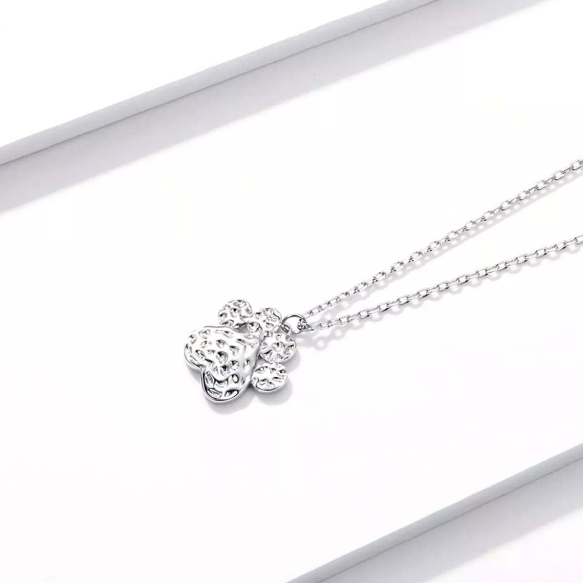 Pandora Style Cute Dog Paw Necklace - BSN204