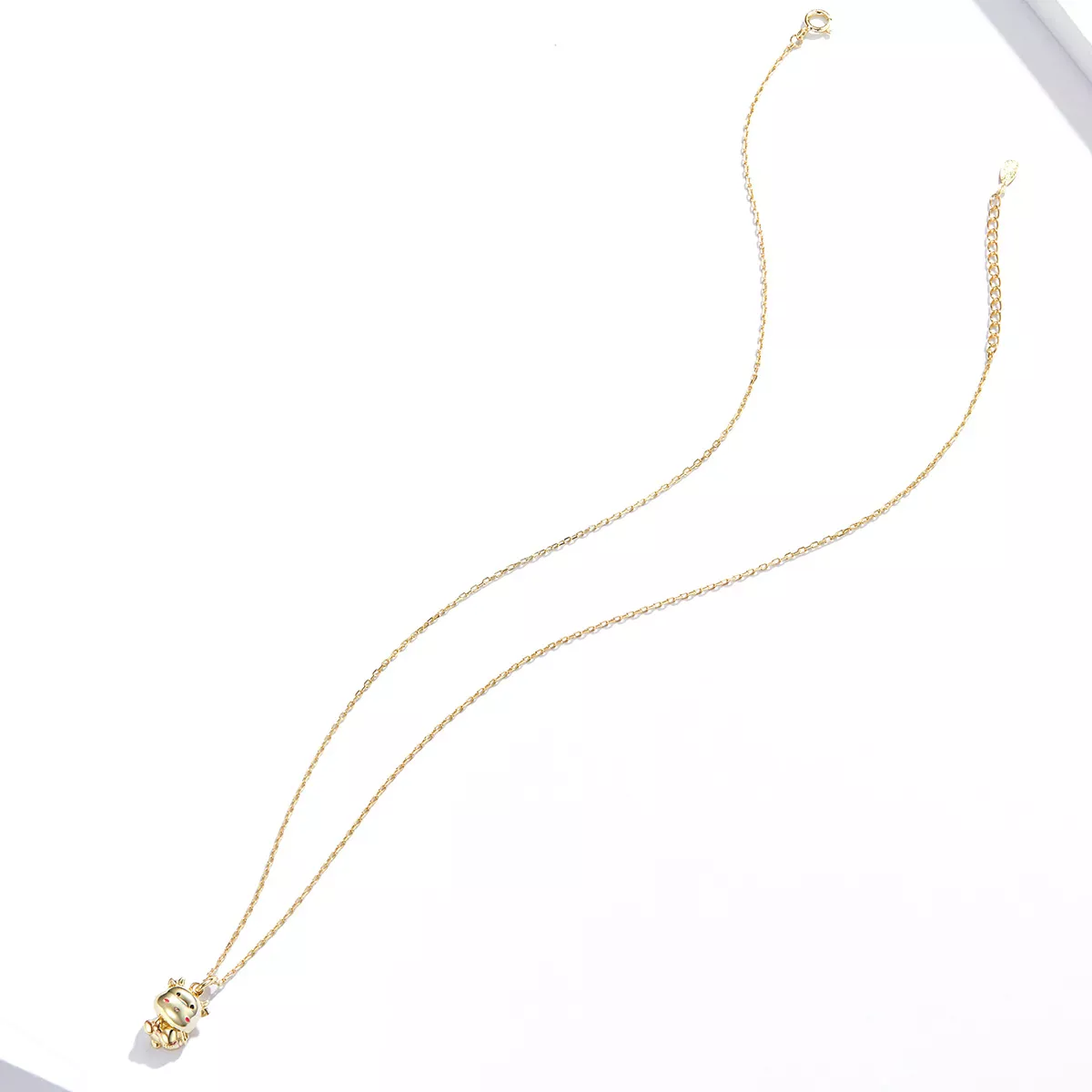 Pandora Style Cute Lucky Cow Necklace - SCN444