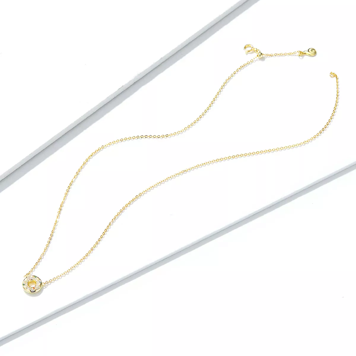 Pandora Style Donut Necklace - BSN118