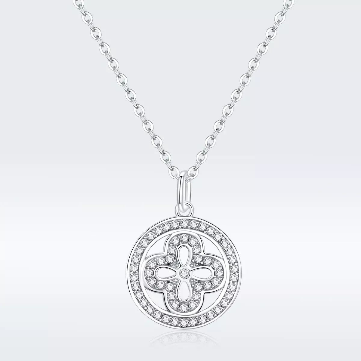 Pandora Style Four Leaf Clover Necklace - BSN142