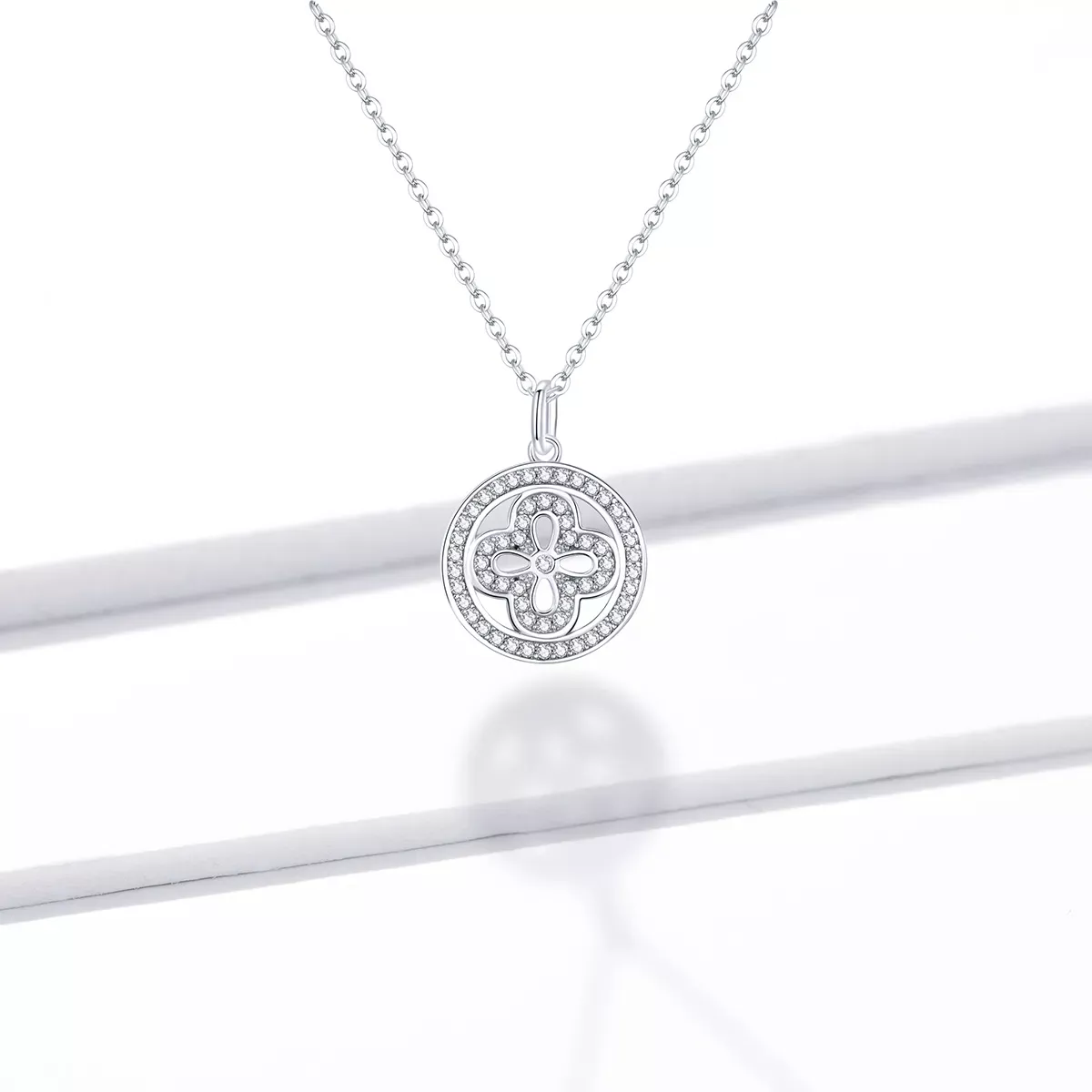 Pandora Style Four Leaf Clover Necklace - BSN142