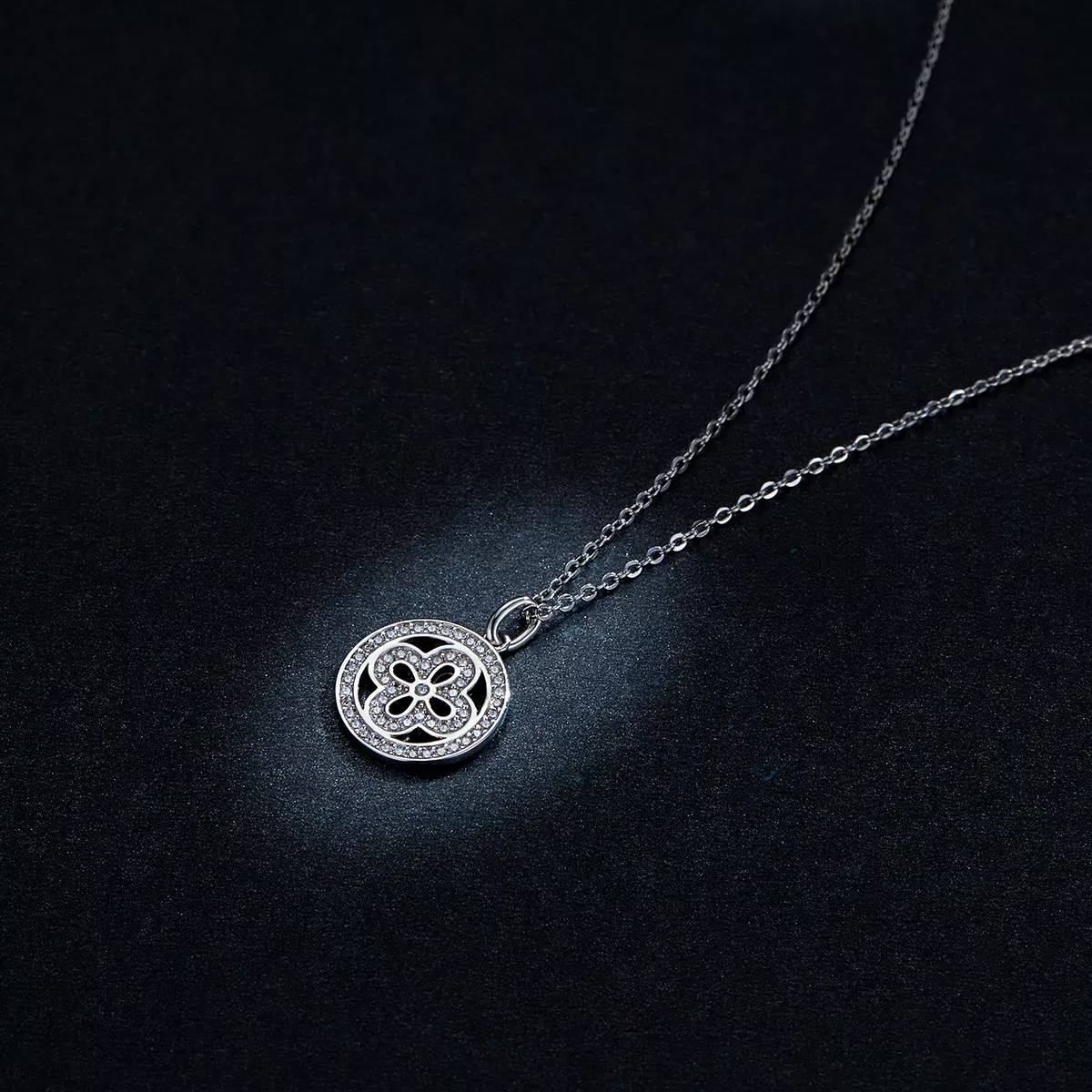 Pandora Style Four Leaf Clover Necklace - BSN142