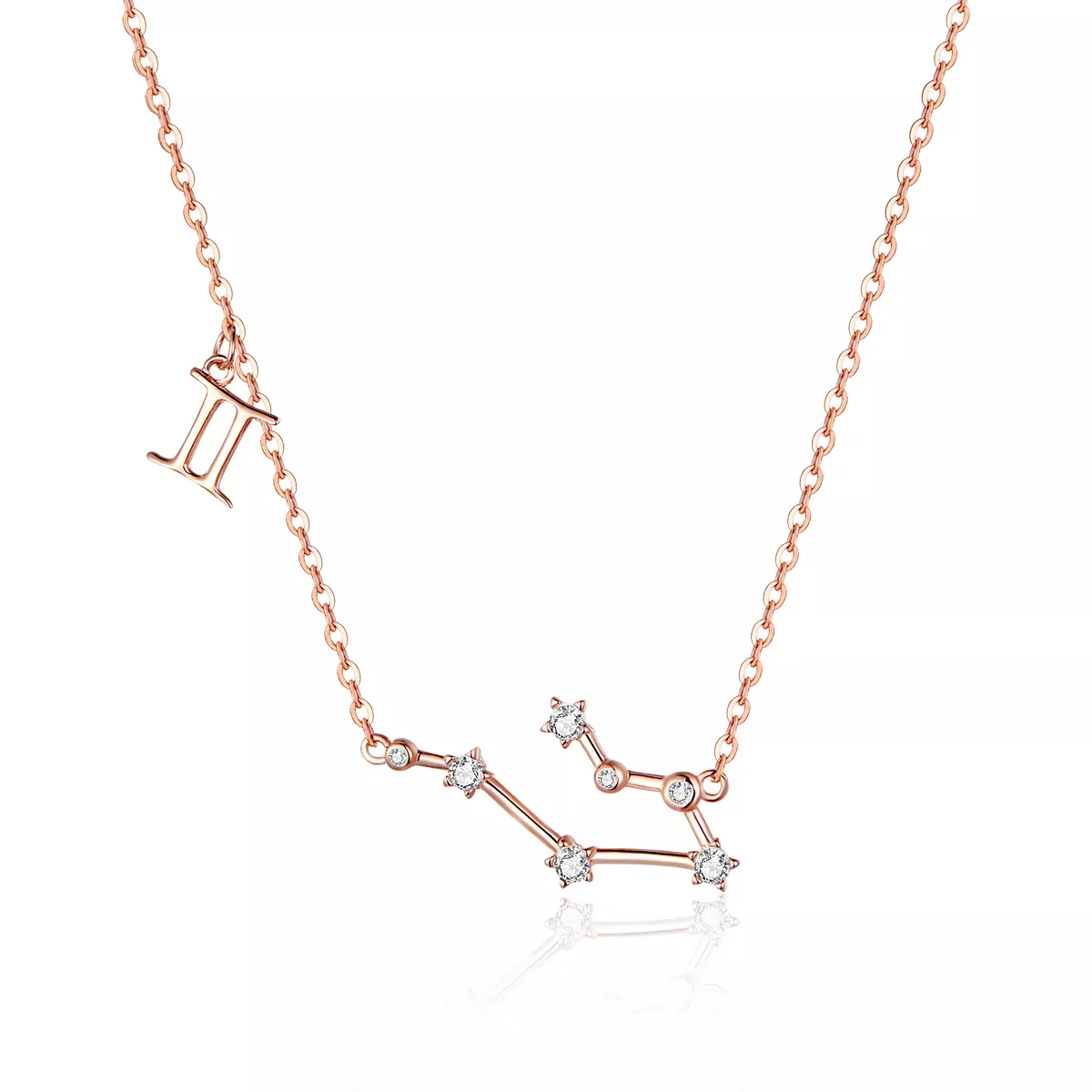 Pandora Style Gemini Necklace - BSN015 Pandora Style Gemini Necklace - BSN015