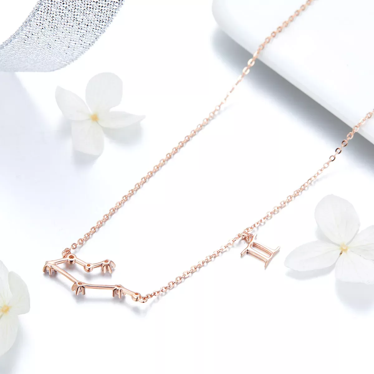 Pandora Style Gemini Necklace - BSN015